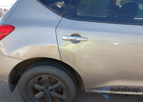 2010 Nissan Murano Sl из США, поврежденный, VIN JN8AZ1MU1AW015946